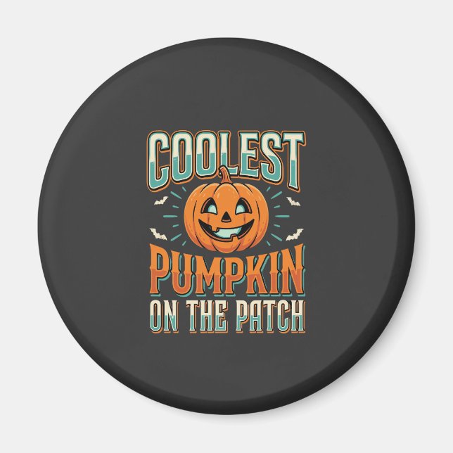 Kürbisdesign Halloween Design_1 Magnet (Vorne)