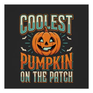 Kürbisdesign Halloween Design_1 Poster