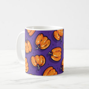 Kürbisdrucke Tasse