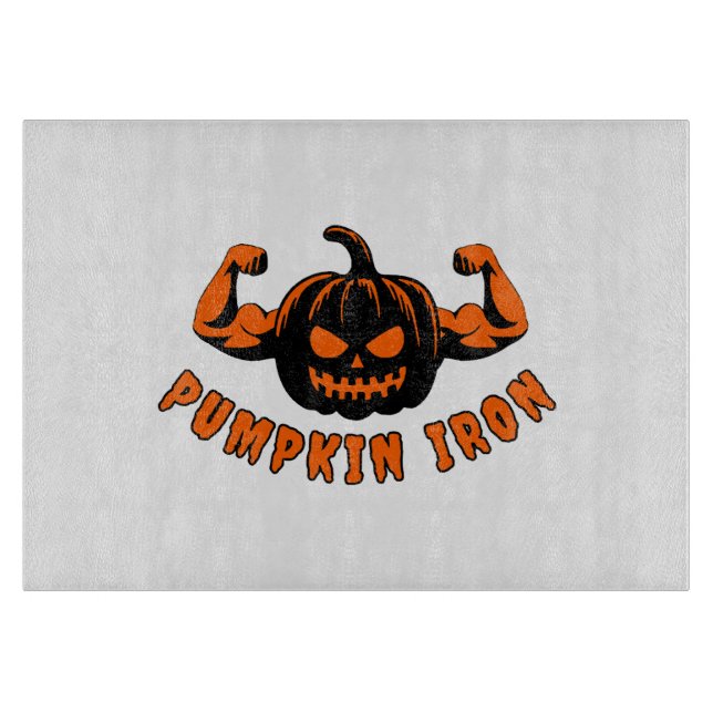 Kürbiseisen Schneidebrett (Vorderseite)