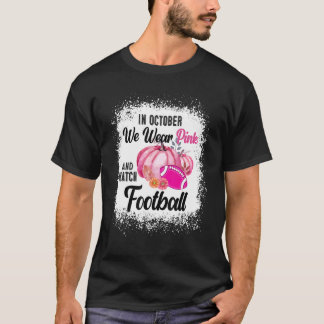 Kürbisfallen im Oktober tragen wir Pink und beobac T-Shirt