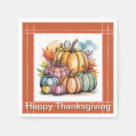 Kürbisfest Serviette