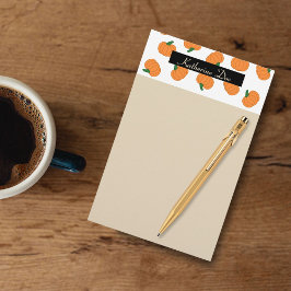 Kürbisgedanken individuell stationär briefpapier