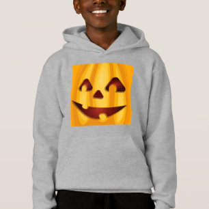 Kürbisgemälde, die Halloween-Design lächeln Hoodie