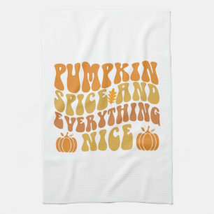 Kürbisgeruch und alles Gute Geschirrtuch