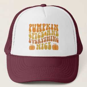 Kürbisgeruch und alles Gute Truckerkappe
