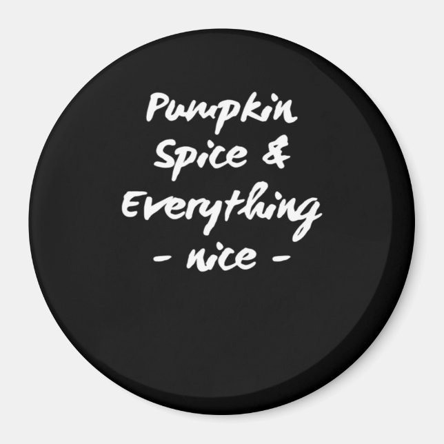 Kürbisgeruch und alles ist sehr schön magnet (Vorne)