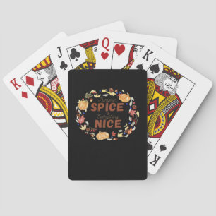 Kürbisgeruch und alles Nötige Spielkarten