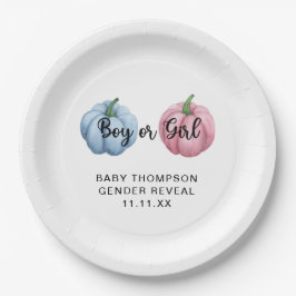 Kürbisgeschlecht Pappteller