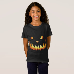 Kürbisgesicht 4 für Halloween T-Shirt