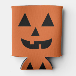 Kürbisgesicht Halloween Dosenkühler