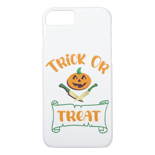 Kürbisgesicht Halloween oder Kreuzknochen probiere Case-Mate iPhone Hülle (Rückseite)