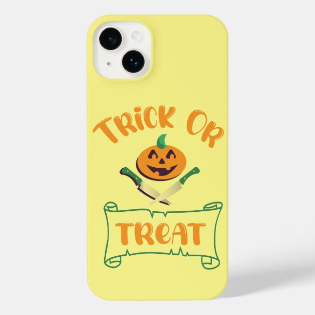 Kürbisgesicht Halloween oder Kreuzknochen probiere iPhone Hülle (Rückseite)