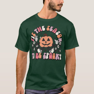 Kürbisgesicht ist die Jahreszeit, um Spooky Funny T-Shirt