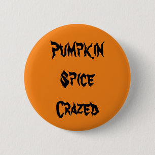 Kürbisgespinst Button
