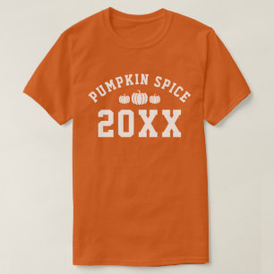 Kürbisgewürz 20XX Jahr T-Shirt