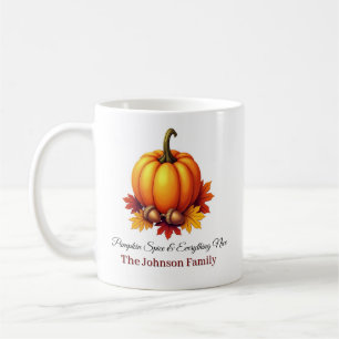 Kürbisgewürz & Alles was Schön ist Personalisiert Kaffeetasse