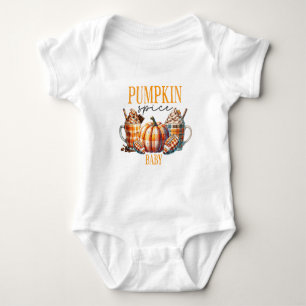Kürbisgewürz-Baby - Herbst Baby Strampler