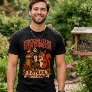 Kürbisgewürz & Eichhörnchen-Raubzüge Lustiges Herb T-Shirt