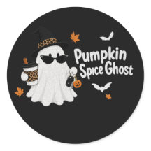 Kürbisgewürz-Geist-Shirt | Glamouröses Halloween-D