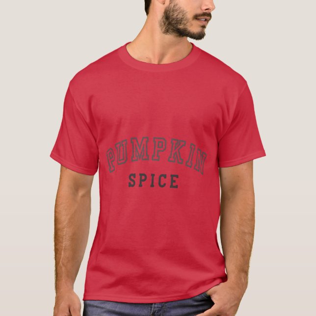 Kürbisgewürz Geschmack Oversized T-Shirt (Vorderseite)