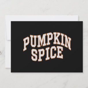 Kürbisgewürz Herbst-Shirt Thanksgiving Feiertagskarte