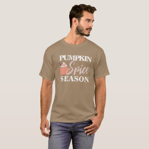 Kürbisgewürz-Herbsttasse Schlagsahne T-Shirt