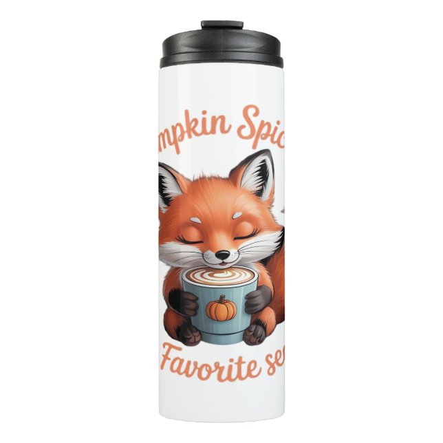 Kürbisgewürz ist mein Lieblingsjahresfall Classic Thermosbecher (Vorderseite)