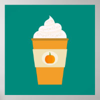 Kürbisgewürz-Latte-Kaffeemaschine