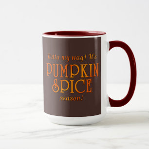 KÜRBISGEWÜRZ-Saison Humor Tasse