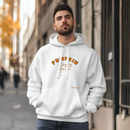 Kürbisgewürz-Saison-Vibes Personalisierter Name Hoodie