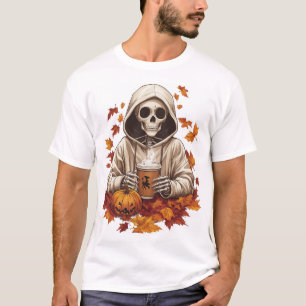 Kürbisgewürz-Skelett T-Shirt