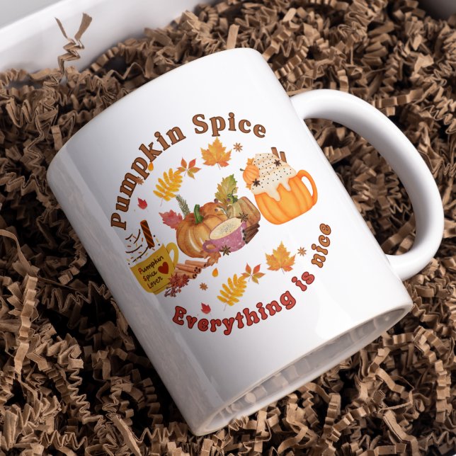 Kürbisgewürz und alles ist schön kaffeetasse (Von Creator hochgeladen)