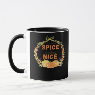 Kürbisgewürz und alles Nötige Tasse