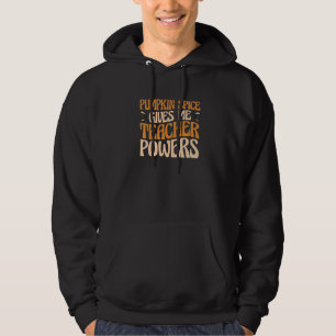 Kürbisgewürz verleiht mir Lehrerkräfte Herbst unte Hoodie