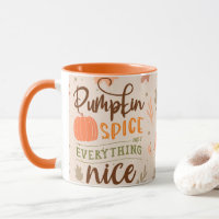 Kürbisgewürze & Alles Gute Herbstliche Tasse
