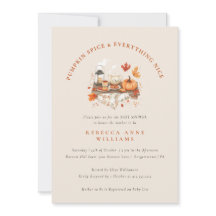 Kürbisgewürze & Alles Nizza - Fall Baby Dusche