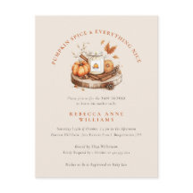 Kürbisgewürze & Alles Nizza - Fall Baby Dusche