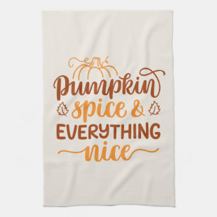 Kürbisgewürze & Alles Nizza Geschirrtuch