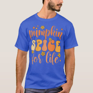 Kürbisgewürze für lebenslange Blume Vintager Stil T-Shirt