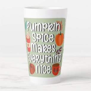 Kürbisgewürze machen alles schön milchtasse