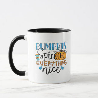 Kürbisgewürze und alles Gute Design - trendig Tasse