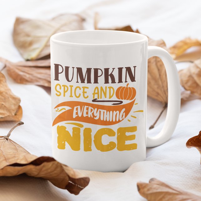 Kürbisgewürze und alles Gute für den Herbst Kaffeetasse (Von Creator hochgeladen)