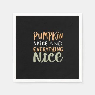 Kürbisgewürze und alles Gute für den Herbst Serviette
