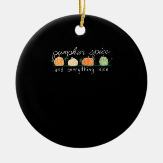 Kürbisgewürze und alles Gute zum Zitat Keramik Ornament