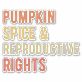 Kürbisgewürze und Reproduktionsrechte I Aufkleber