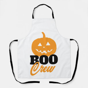 Kürbishalloween BOO-Crew Schürze