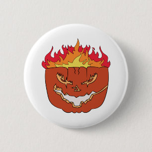 Kürbishalloween Button
