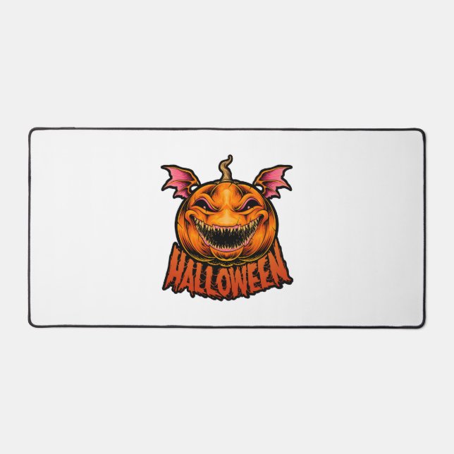 Kürbishalloween in Shirt Schreibtischunterlage (Vorderseite)