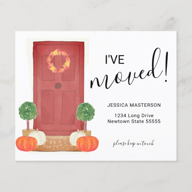 Kürbiskanzertür, die ich verschoben habe (Vorderseite)